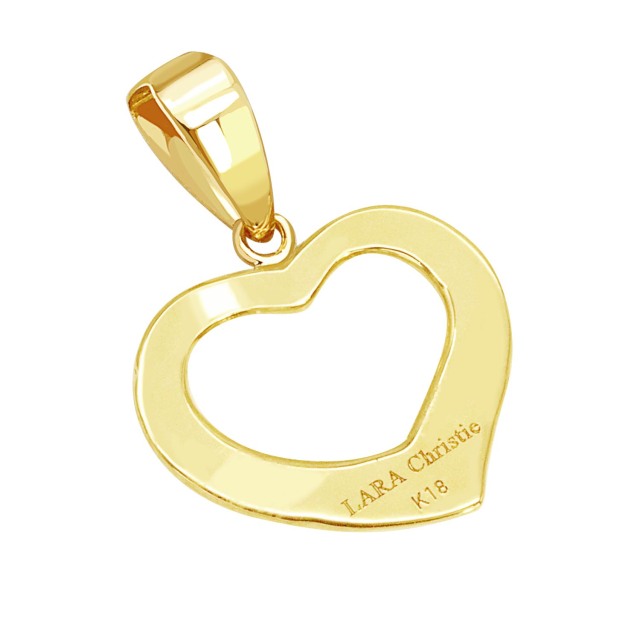 ネックレストップ ペンダントトップ ハート オープンハート レディース