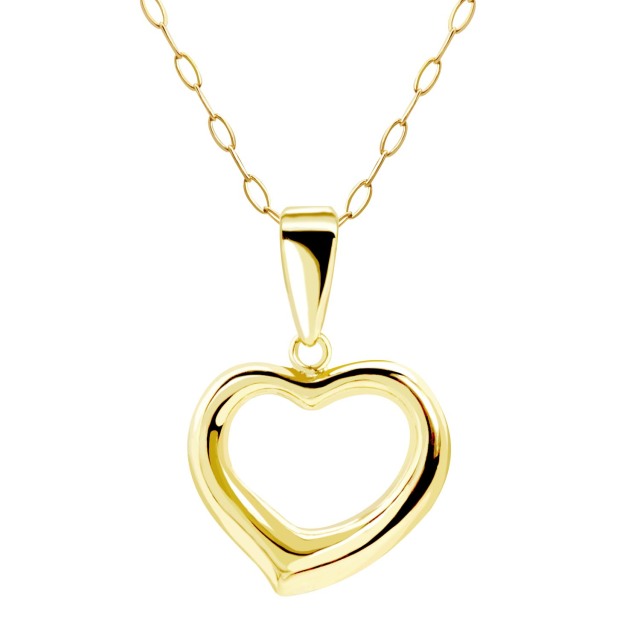 ネックレストップ ペンダントトップ ハート オープンハート レディース