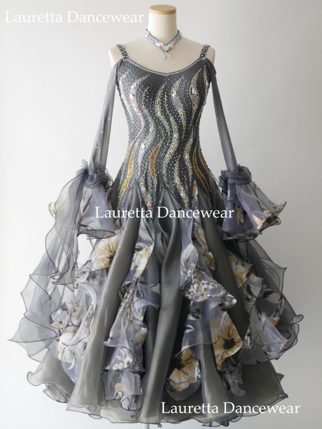 社交ダンスドレス・衣装】ST21082 スタンダード/モダン 高級仕様