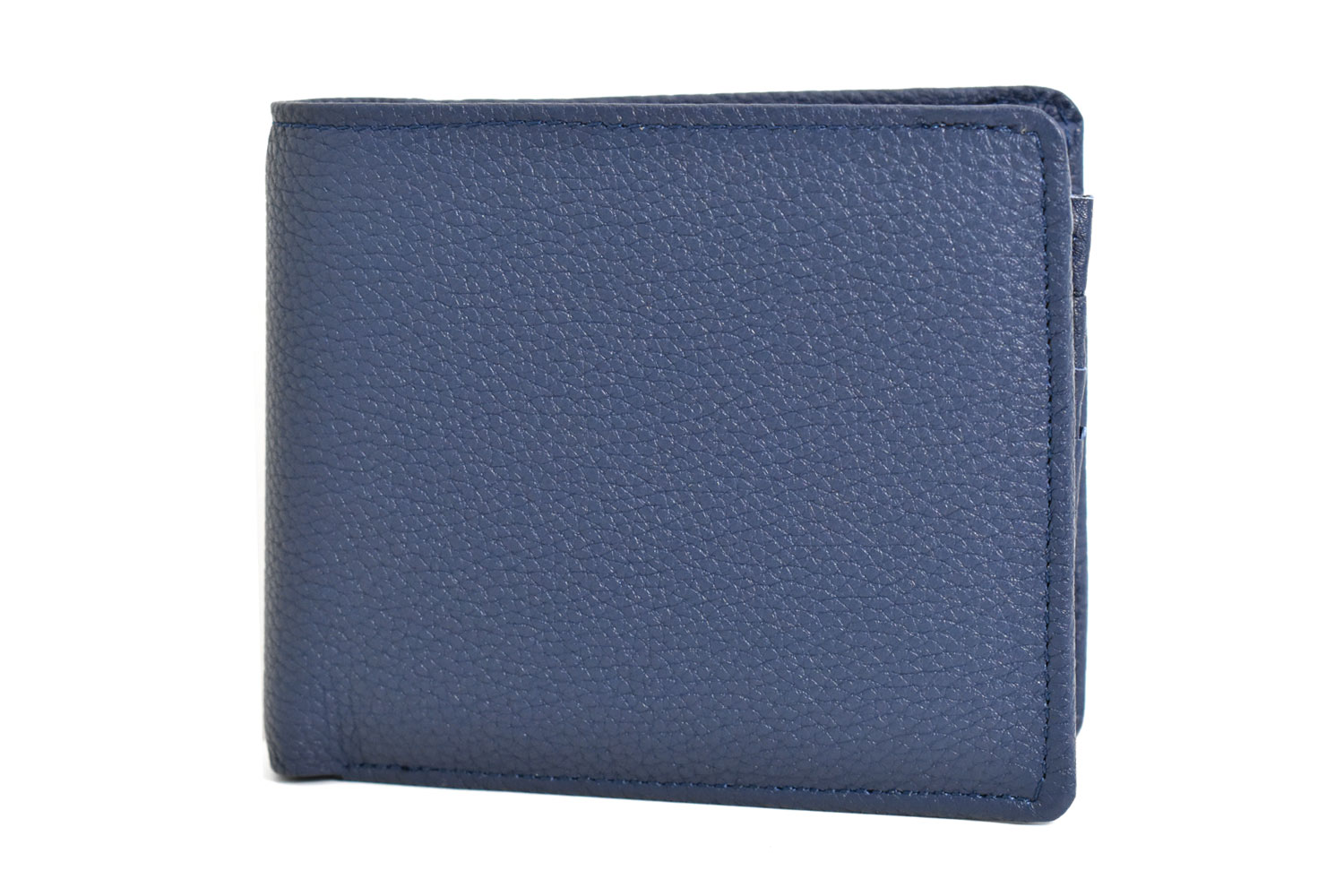 ソフトレザー ベラ付き二つ折り財布（小銭入れあり） 「イルクオーレ