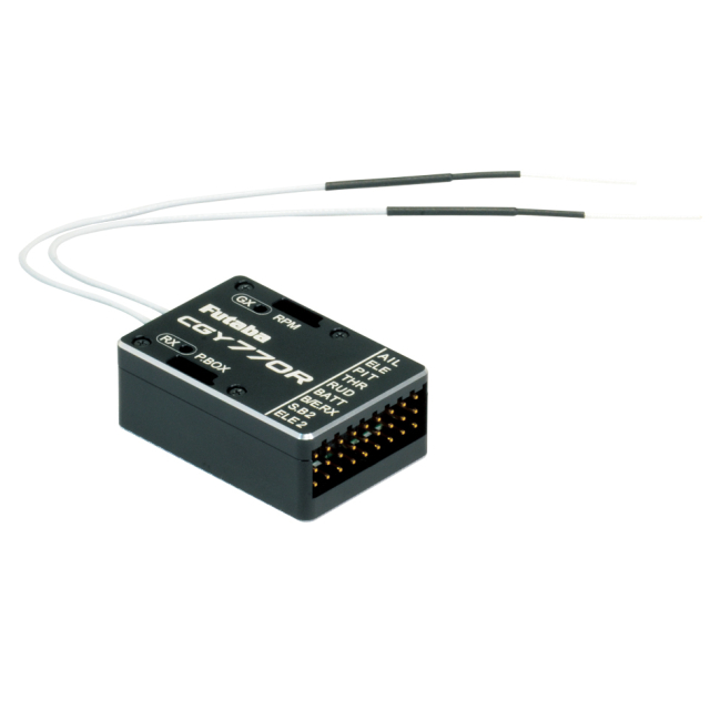 フタバ URモード搭載 受信機・ガバナー内蔵・ヘリ用3軸ジャイロ