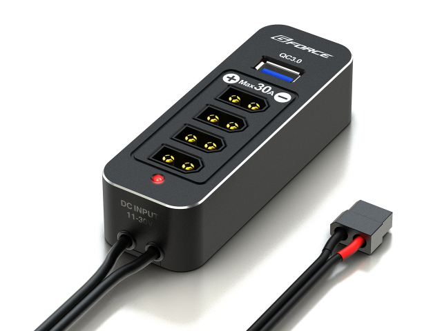 G-FORCE PORTLET160用DC出力ケーブル(XT60) G0349 【メール便可】