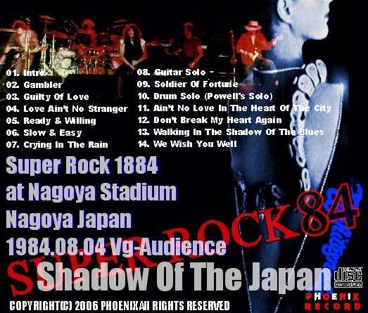 コレクターズCD Whitesnake(ホワイトスネークw/コージーパウエル84年