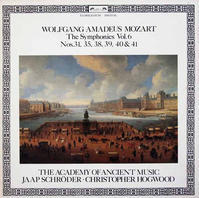 LP レコード ホグウッド、エンシェント室内管弦楽団モーツァルト