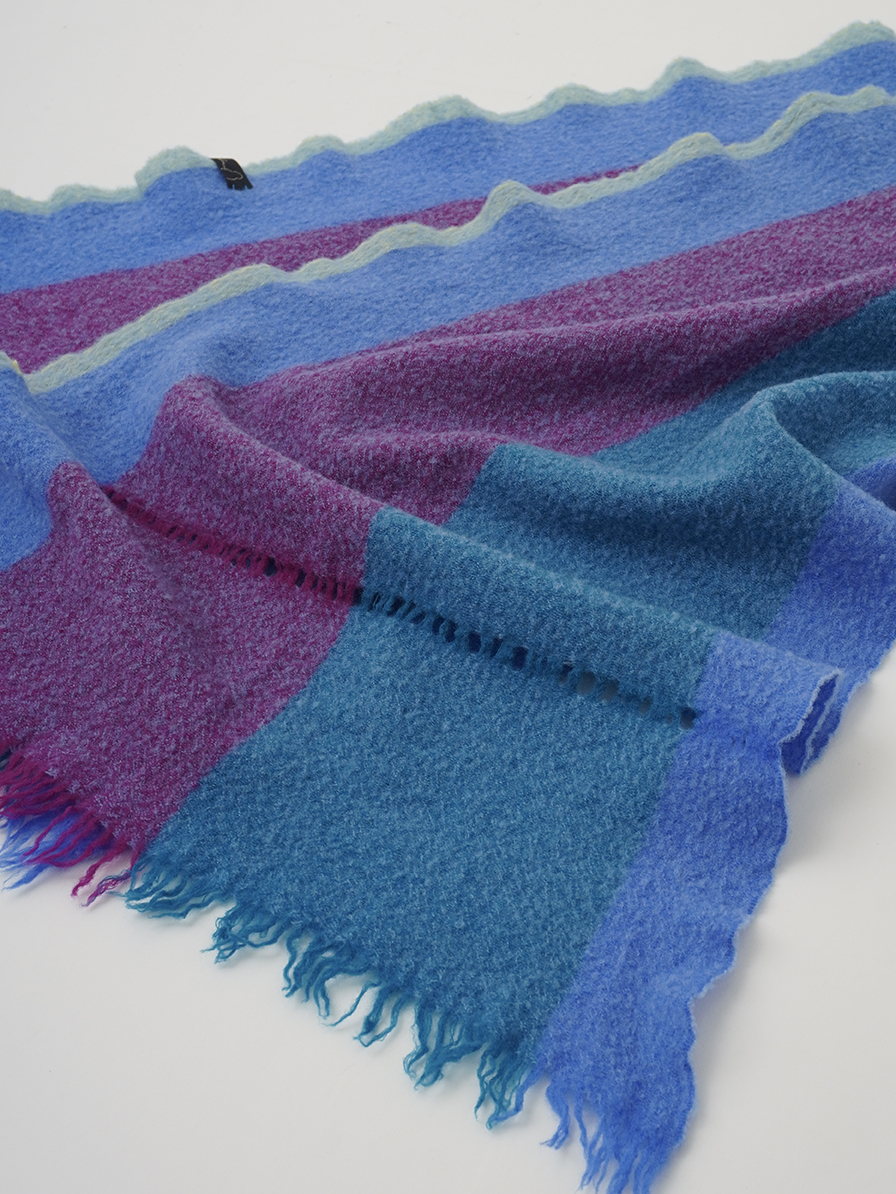 2／48ウール 強縮絨ストール