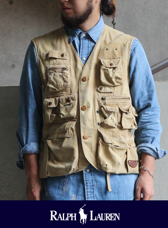 POLO RALPH LAUREN ポロ ラルフローレン ハンティングワークベストを