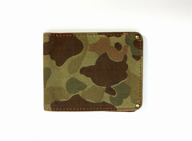 RRL/ダブルアールエル/迷彩2つ折りウォレット