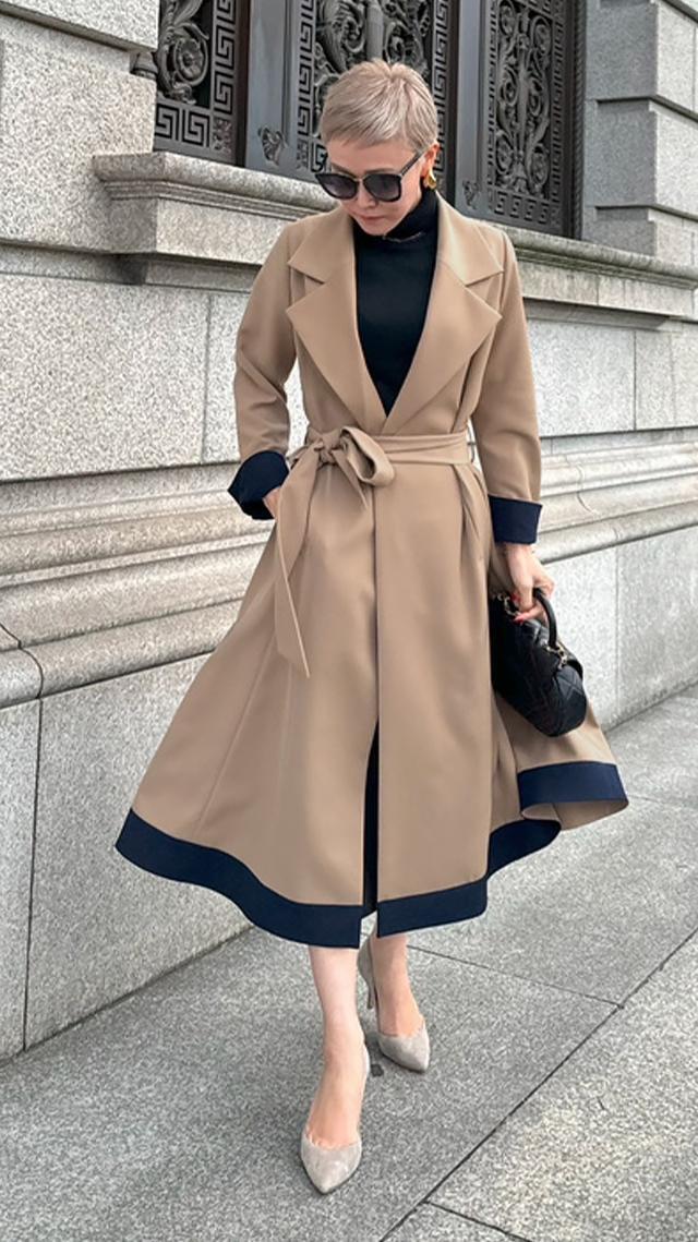 オードリーフレアトレンチコート｜JENNE(ジェンヌ)公式通販：パリ