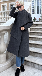 リバーウールシルクコート