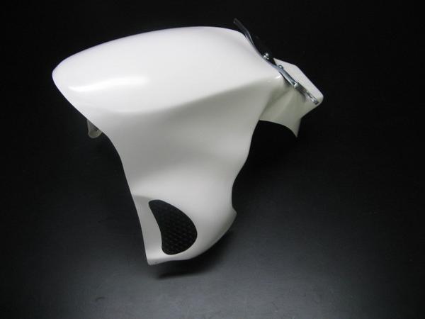 CBR400F BEET エアロシャークフェンダー シロ