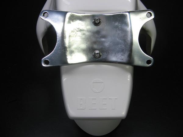 CBR400F BEET エアロシャークフェンダー シロ