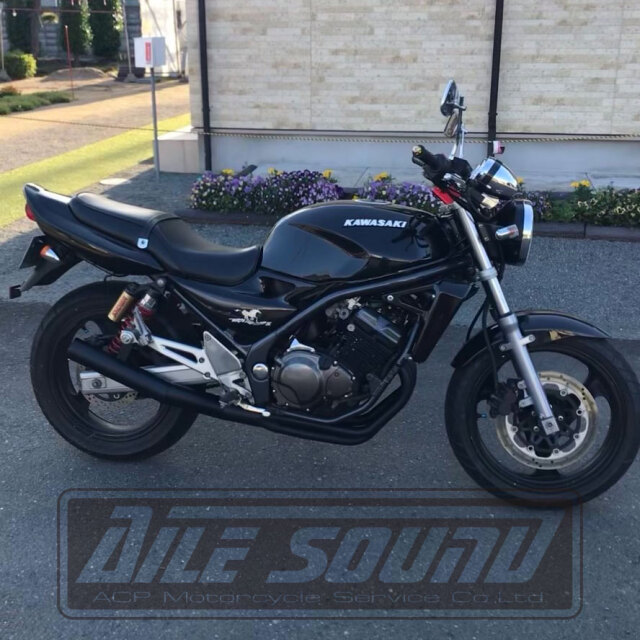 バリオス2型 エルサウンド ショート管 ブラック マフラー BALIUS1