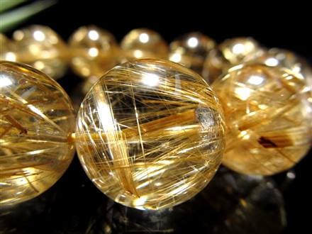 至高の逸品】☆超透明な巨珠！☆絶大な存在感！☆黄金の輝き＆ルチル