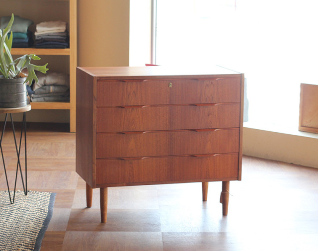 デンマーク ヴィンテージ チェストSサイズ W41 北欧家具 中古家具