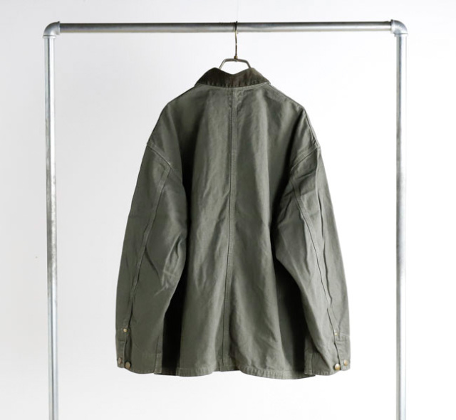 orslow オアスロウ 01-6034-76S RELAX FIT OXFORD COVERALL ARMY GREEN