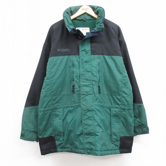 古着通販 XL☆古着 コロンビア 長袖 ナイロン ジャケット メンズ 00