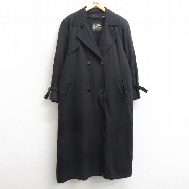古着通販 古着 ロンドンフォグ 長袖 トレンチ コート レディース 90