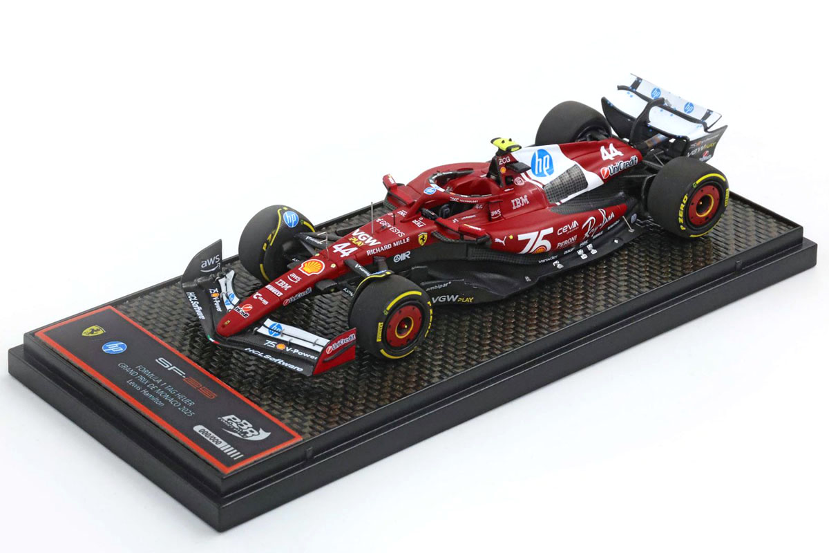 予約商品 ** BBRC321C44 Ferrari SF-25 Monaco GP livery for 75 years