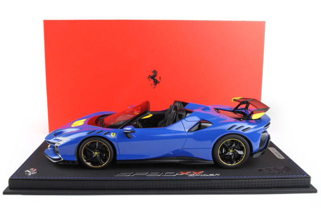 お取り寄せ商品】 BBR P18238AV 1/18 Ferrari SF90XX Spider Azzurro