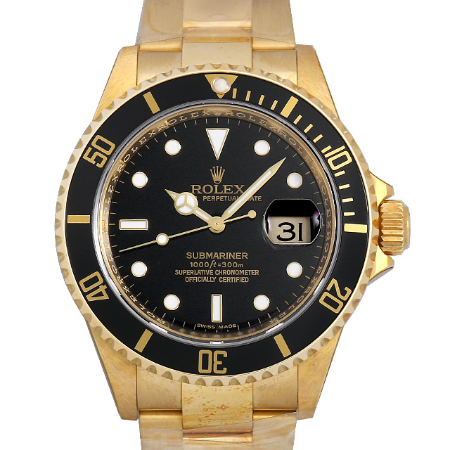 16618 ブラック M番 ROLEX（ロレックス） サブマリーナ デイト 未使用