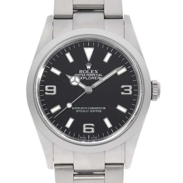 114270 ブラック ROLEX（ロレックス）エクスプローラーI 中古 | 東京