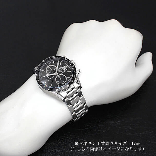 CV201AL.BA0723 ブラック TAG Heuer（タグホイヤー）カレラクロノ
