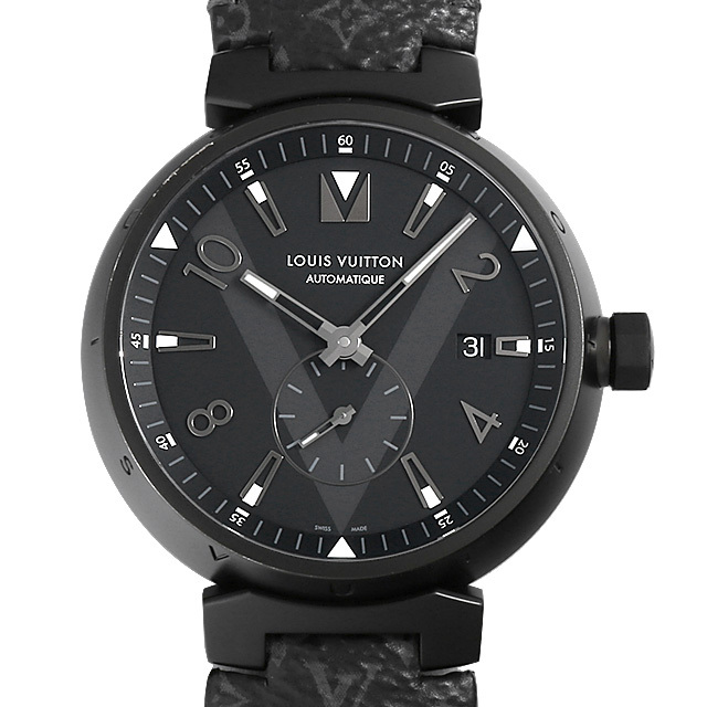 Q1D22Z LOUIS VUITTON（ルイヴィトン） タンブール オールブラック