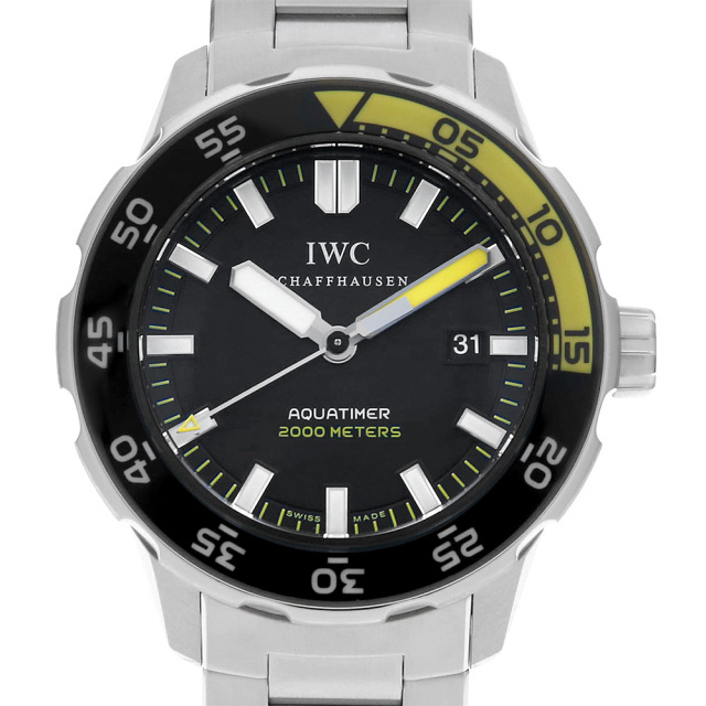 IW356810 ブラック IWC アクアタイマー オートマチック2000 中古