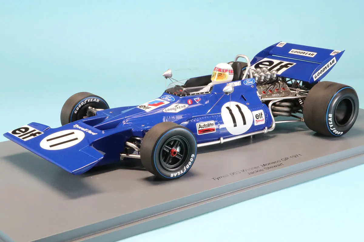 スパーク 1/18 ティレル 003 No.11 ウィナー モナコGP 1971 ジャッキー