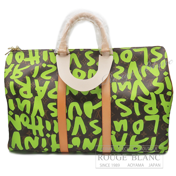 ルイヴィトン モノグラム グラフィティ キーポル50 ヴェール M93700