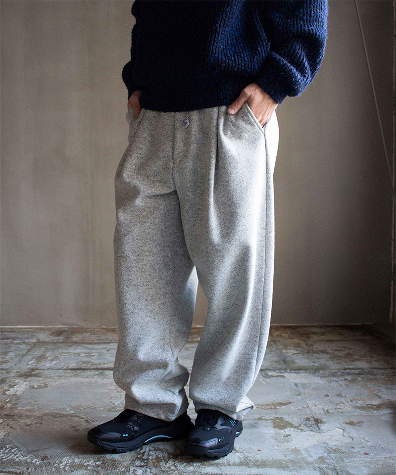 HEALTH EASY PANTS #6 白鼠 - Mens | rroomm onlinestore（ルーム
