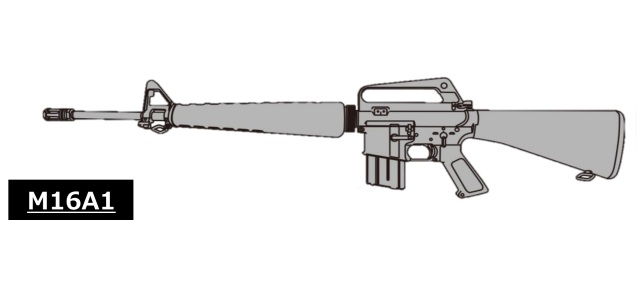 ☆送料無料☆マルシン(Marushin) Colt M16A1 完成品 新型アルミカート