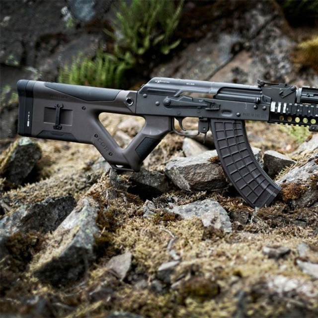 ☆送料無料☆【実物】 HERA CQR AK-47 バットストック BK