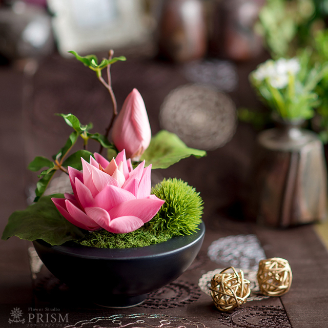 蓮華（プリザーブドフラワー・アレンジメント）