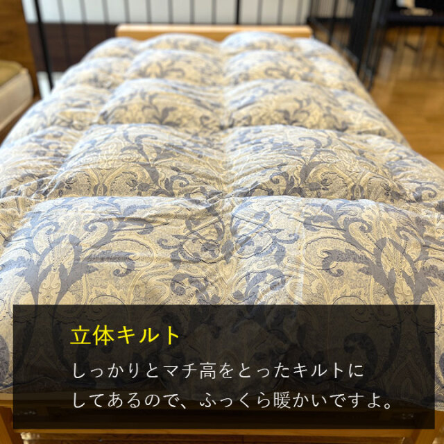 サイズオーダー可能なゴア羽毛ふとん】ハウスダスト、アトピーなどの