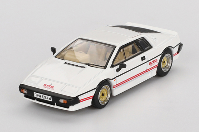 MINI GT 1/64 ロータス エスプリ ターボホワイト 「ユア・アイズ