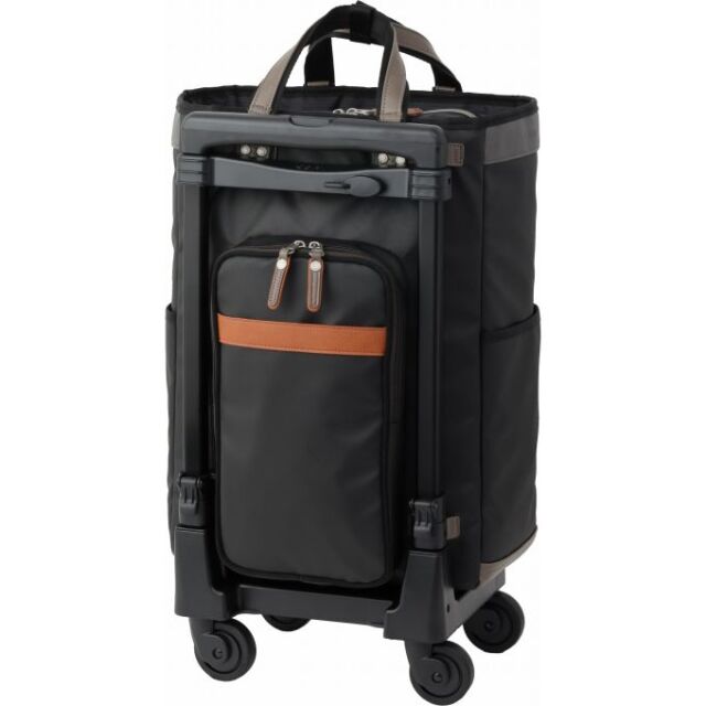 D-650 SWANY×MOUSTACHE(L21)ブラック＜T2キャスター・4輪ストッパー付