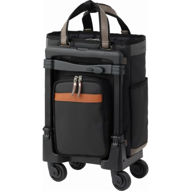 D-650 SWANY×MOUSTACHE(M18)ブラック＜T2キャスター・4輪ストッパー付