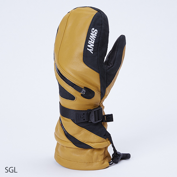 レザーミトングローブ X-Cell II Mitt(メンズ）SWANY GLOVES(スワニー
