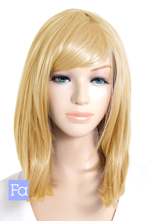 藤色】ミディアム【コスプレウィッグ】【高温耐熱!!高品質コスプレ