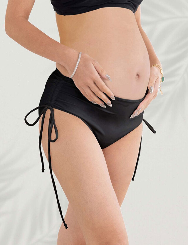 マタニティ サイドリボン スイムショーツ 【単品】 水着