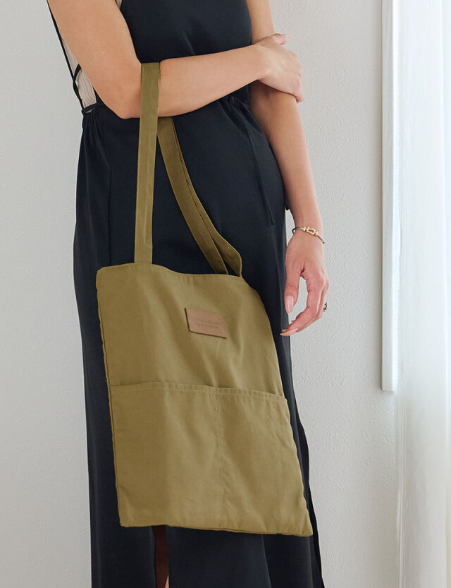 クレンゼ 抗菌・抗ウイルス素材 トートバッグ A4サイズ対応