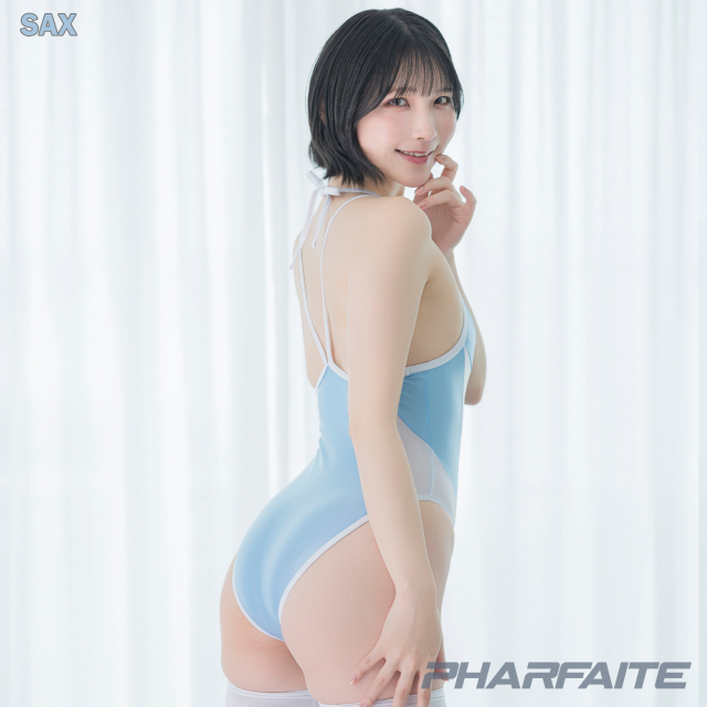 PHARFAITE】バイカラースクールスイムウェア