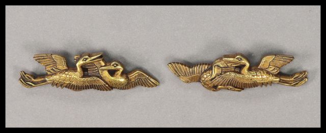 目貫：二羽鶴図 Menuki:Niwa Tsuru Zu