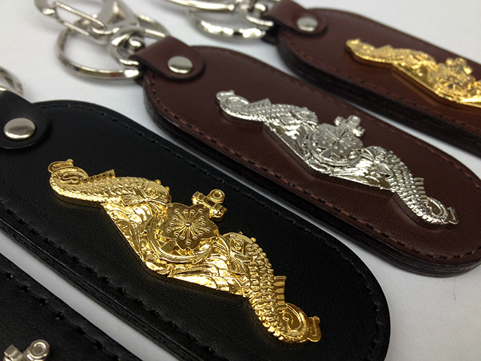 キーホルダー(海上自衛隊・潜水艦き章)