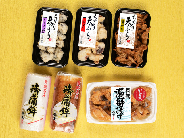 ピリ辛いか天定番おつまみセット （ご家庭用セット）【京都・舞鶴