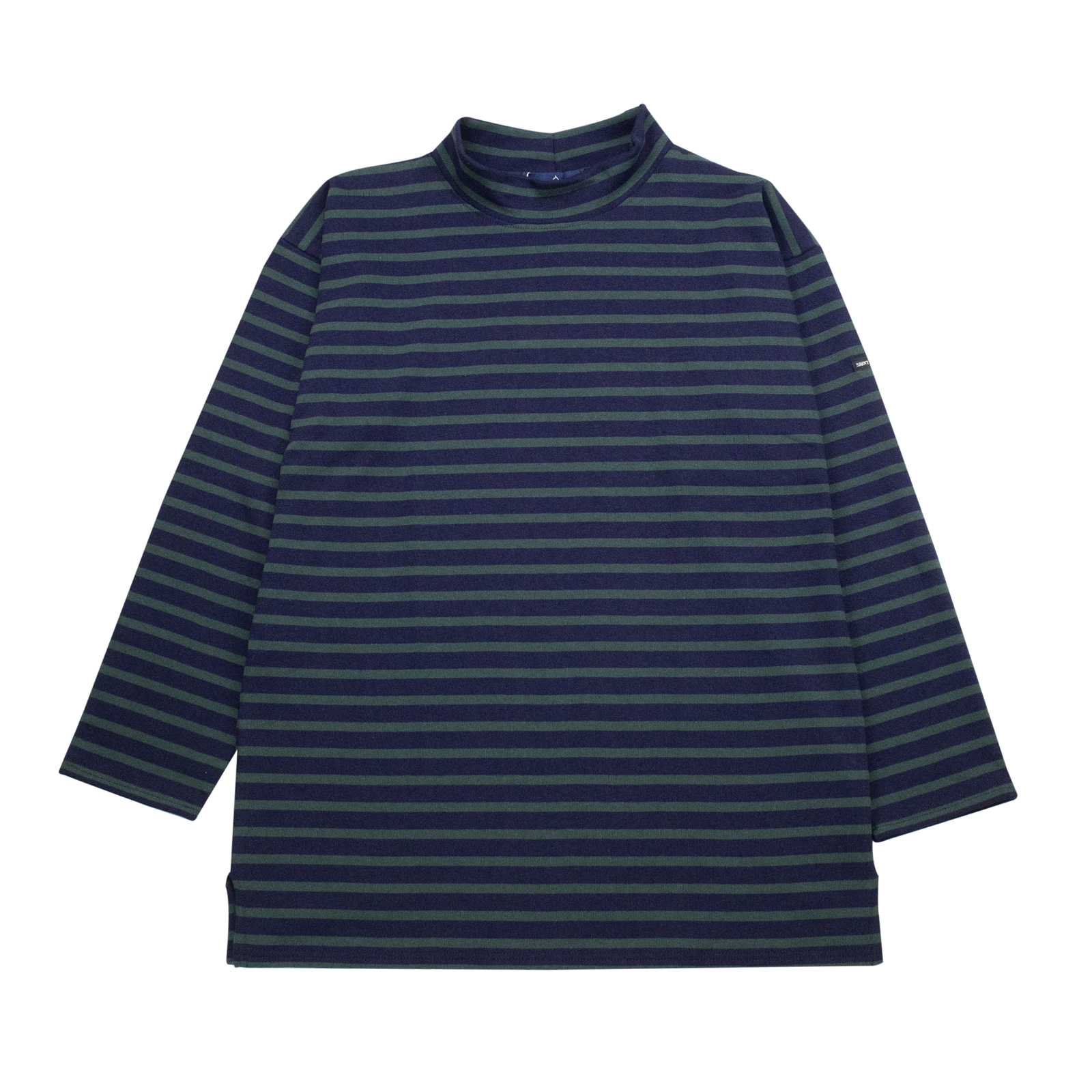 モックネックタイプ［ネイビー/ダークグリーン］：セントジェームス