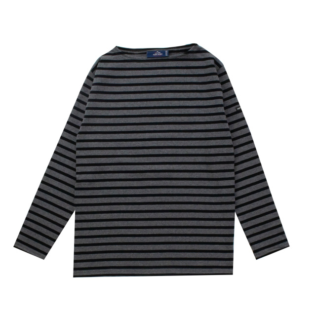 ウェッソン “ボーダー”［霜降りチャコール/黒]：セントジェームス