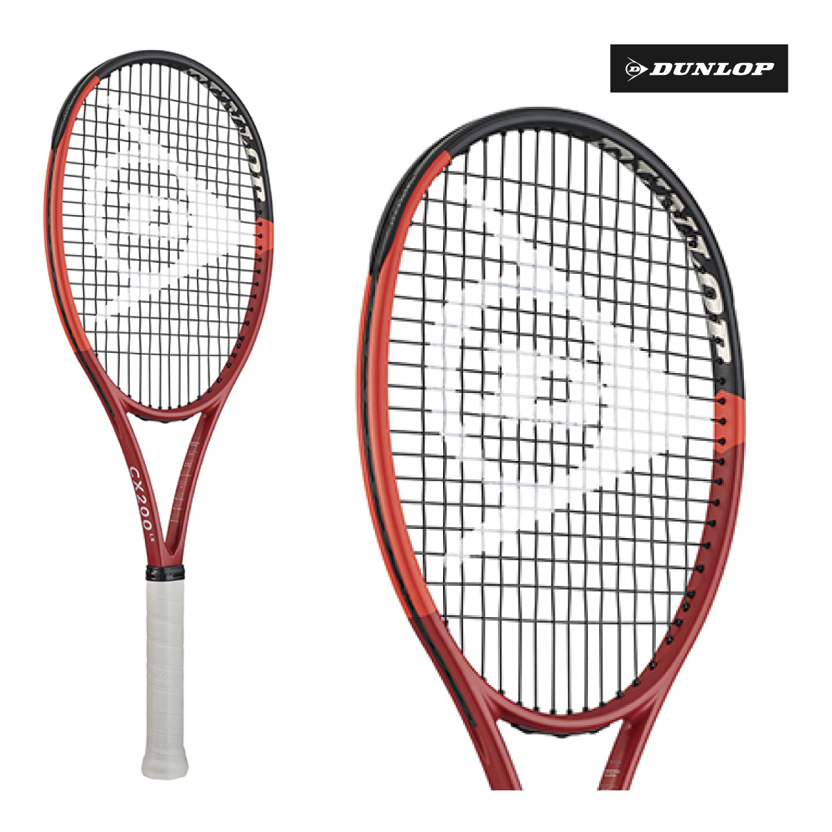 ダンロップ CX 200 LS 2024 DUNLOP DS22403 レッド×ブラック 国内正規