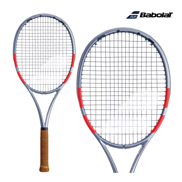 Babolat ピュアストライク97 101574-100 2025FW メタリックグレー